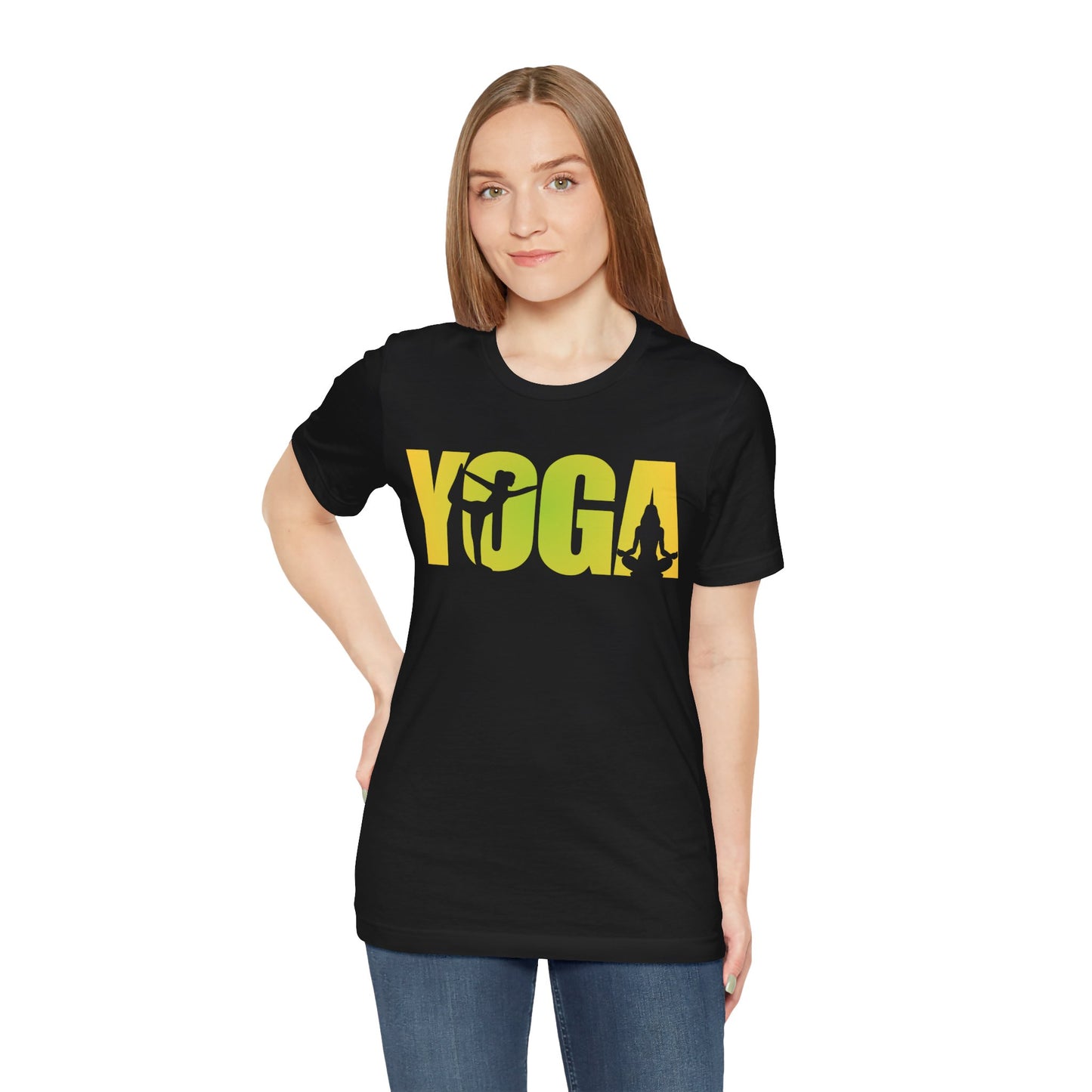 Stand Out in the "Asana Bold" Yoga Tee