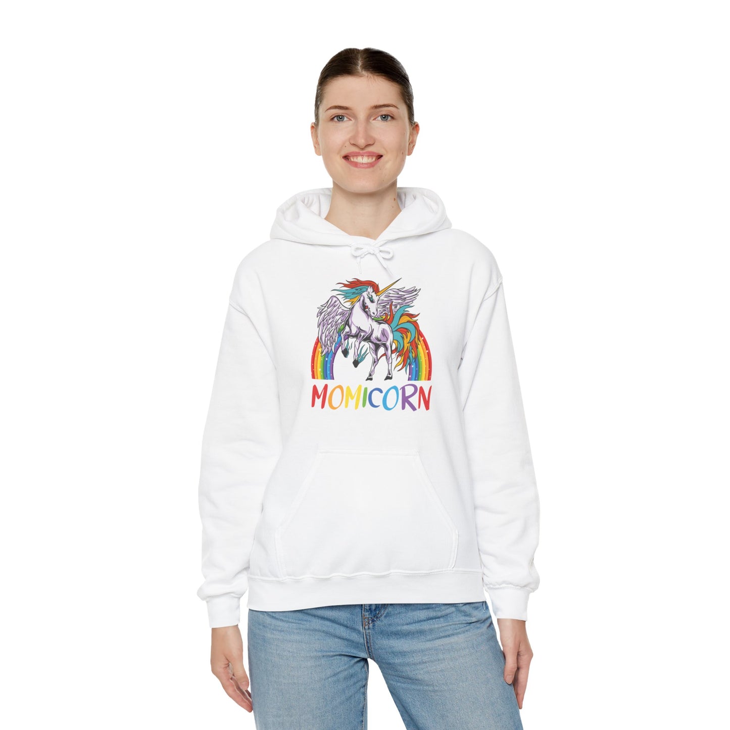 Momicorn Magic Sweatshirt Hoodie - Enchanted Unicorn Design