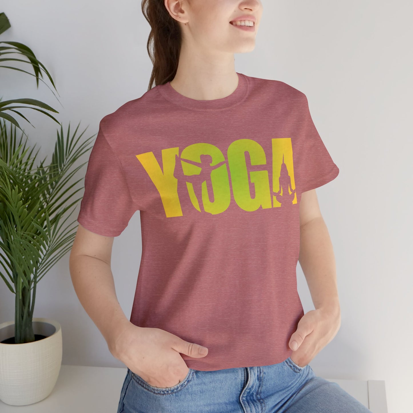 Stand Out in the "Asana Bold" Yoga Tee